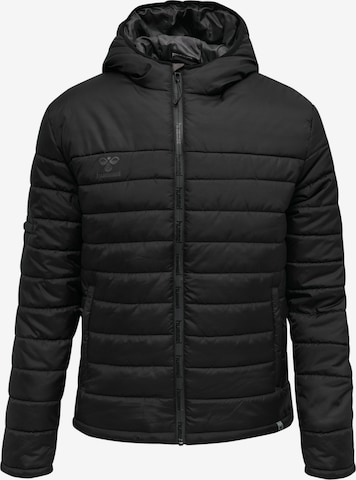 Hummel Athletic Jacket in Black: front