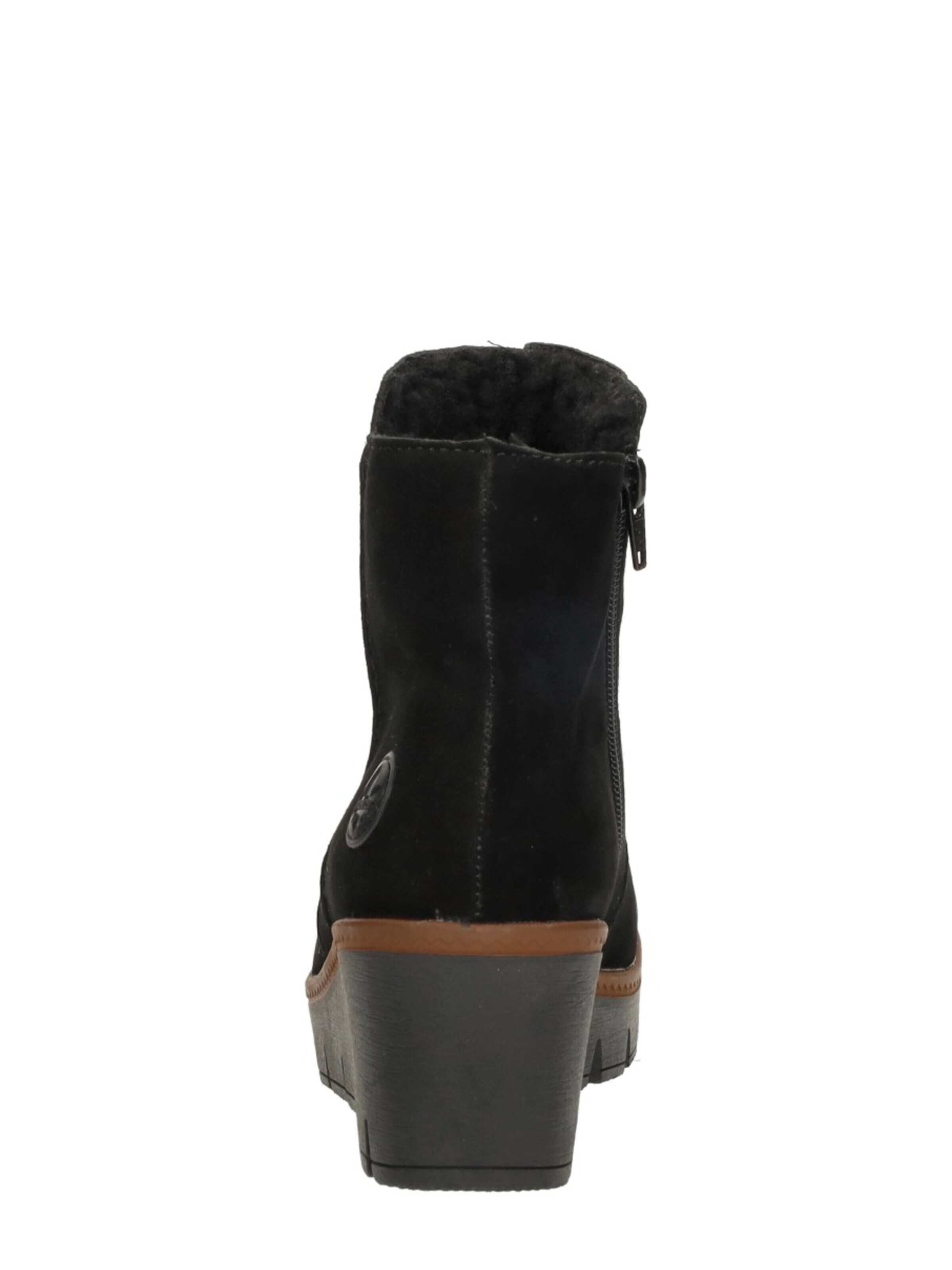 Rieker Boots 'Enkellaarsjes Hak' in Black