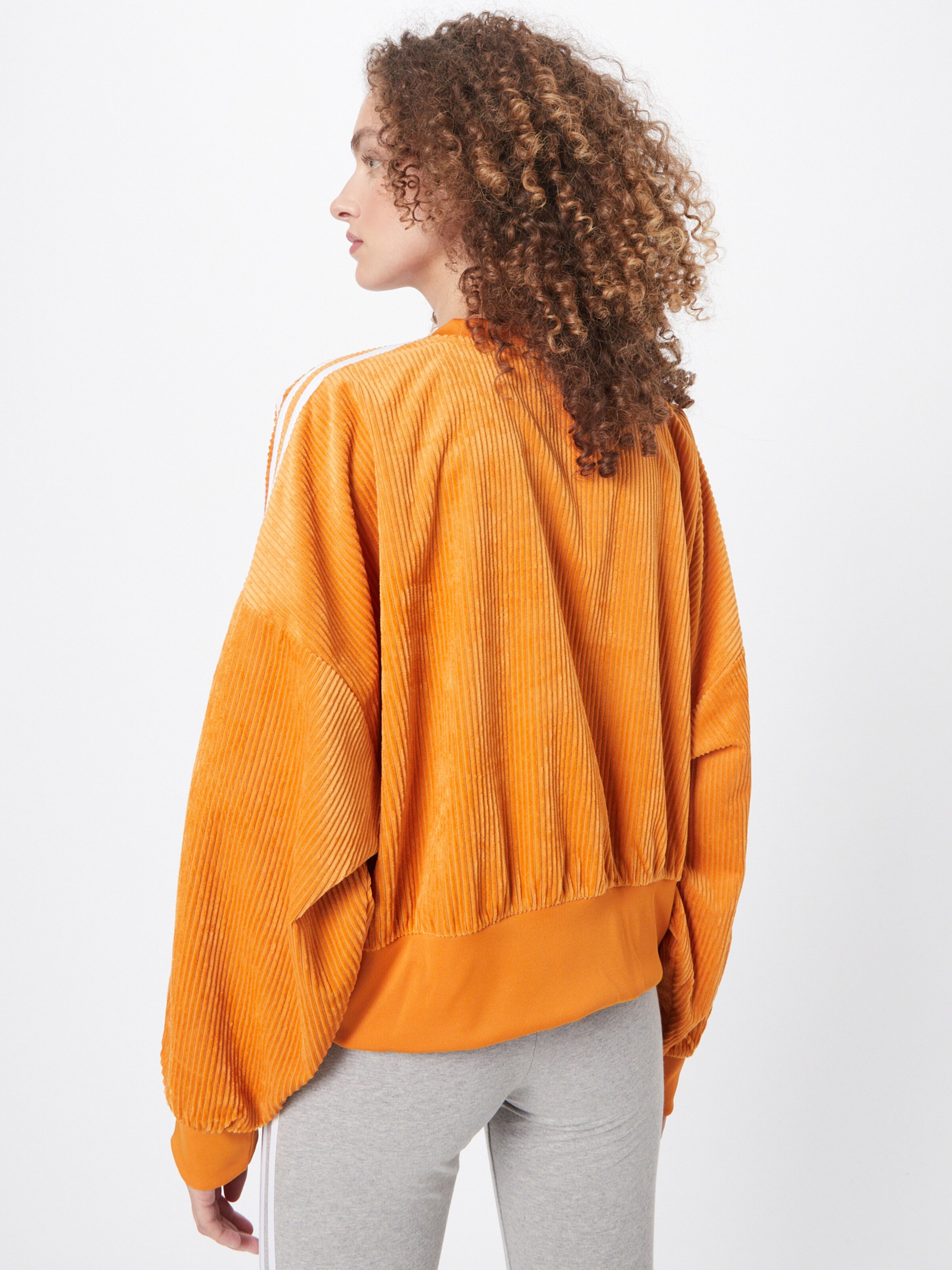 Femme Sweat-shirt ADIDAS ORIGINALS en Orange 
