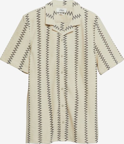 s.Oliver Button Up Shirt in XXL in Beige, Item view