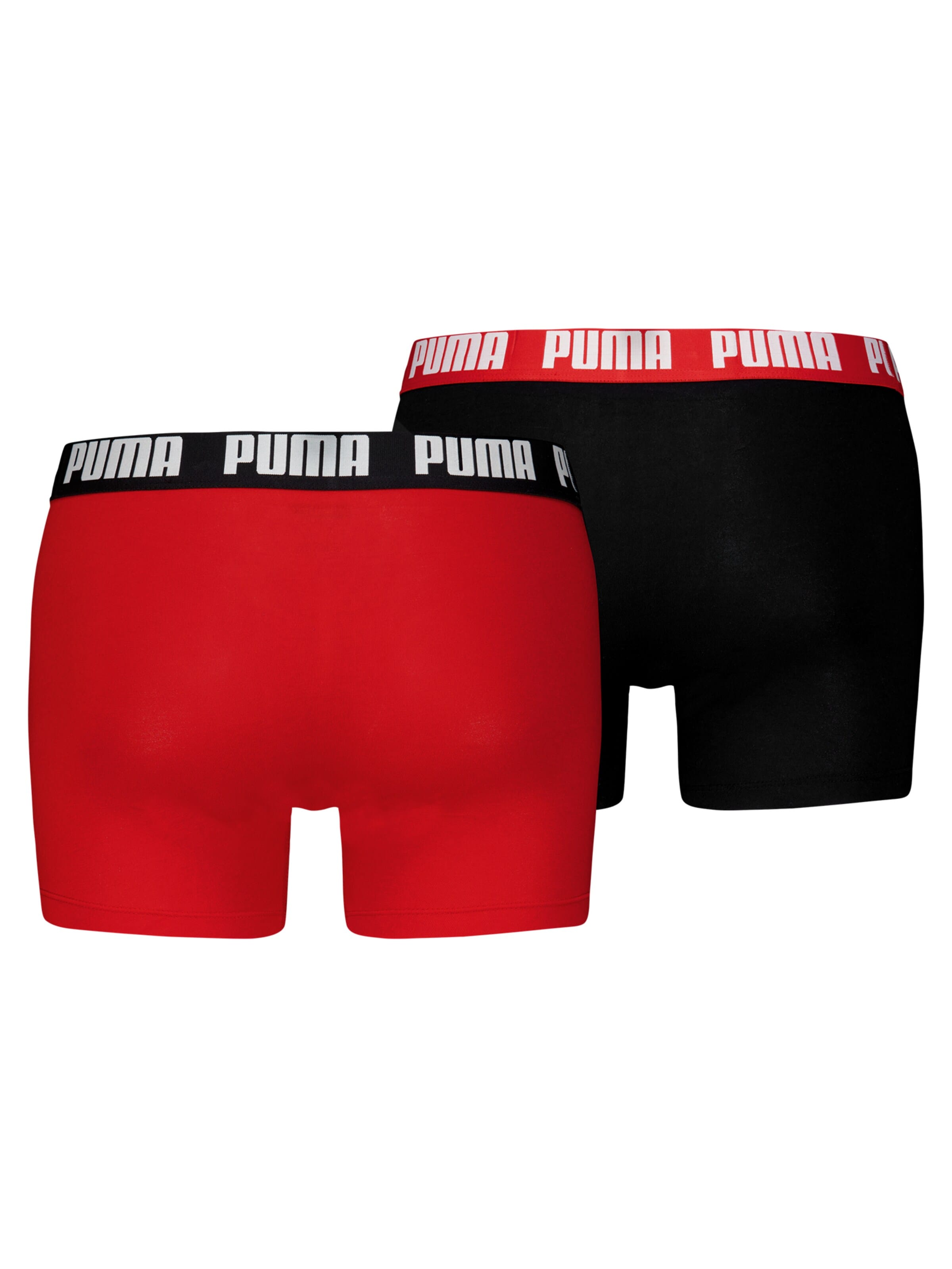 PUMA Boxershorts '2er Pack Everyday Basic Boxers'‌‌ in Rot