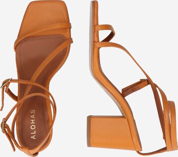 Alohas Strap sandal 'Manhattan' in Orange