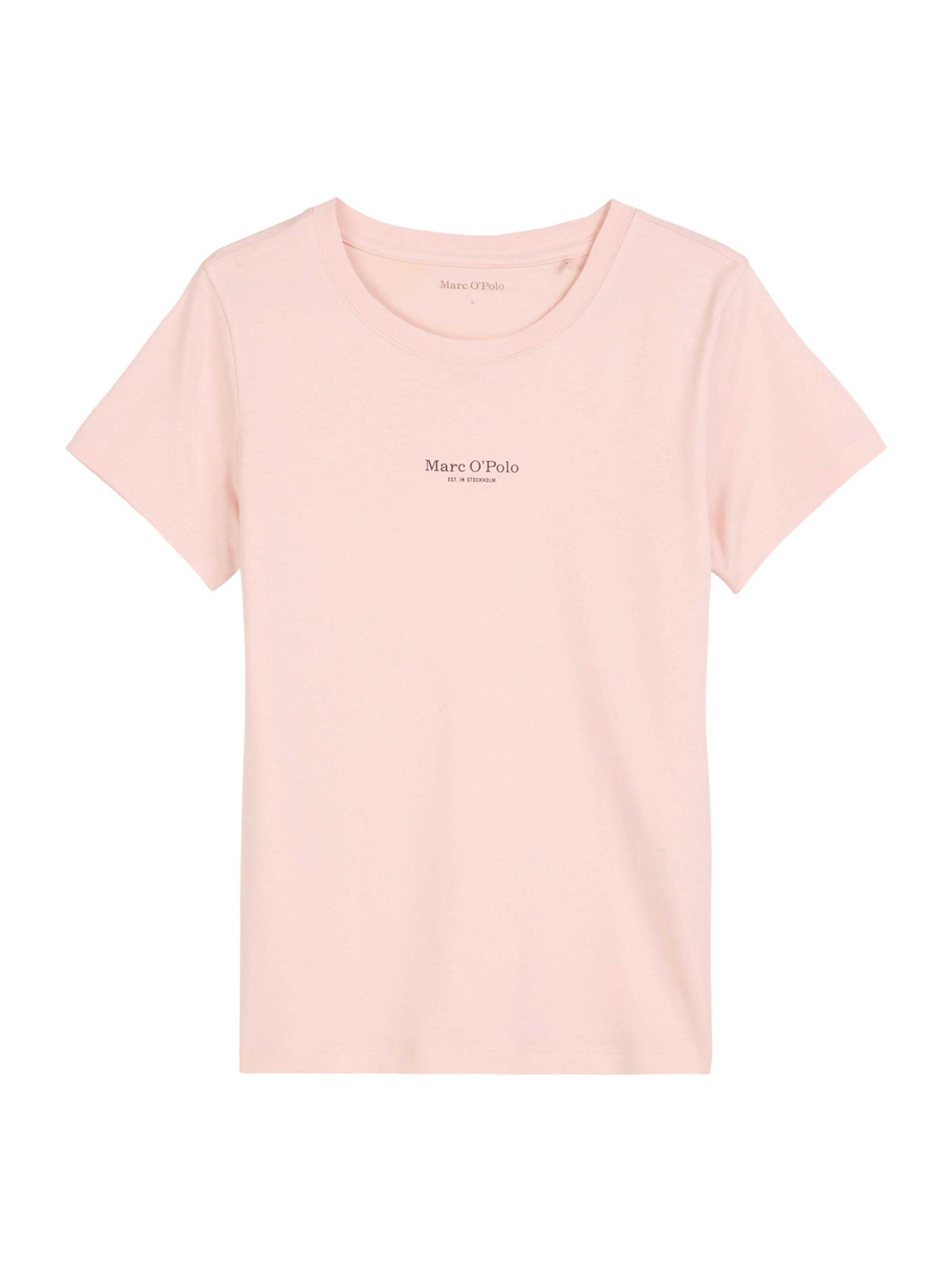 Marc O'Polo Slaapshirt in Roze: voorkant