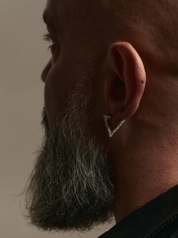 REYTEL Earring 'RISK' in Silver