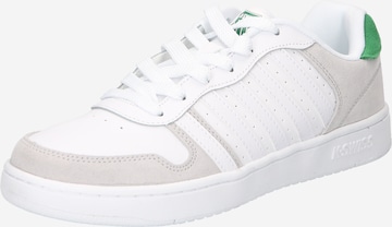 K-SWISS - Sapatilhas baixas 'Court Palisades' em branco: frente