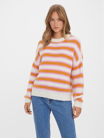 VERO MODA Sweater 'Rhapsody' in Beige: front
