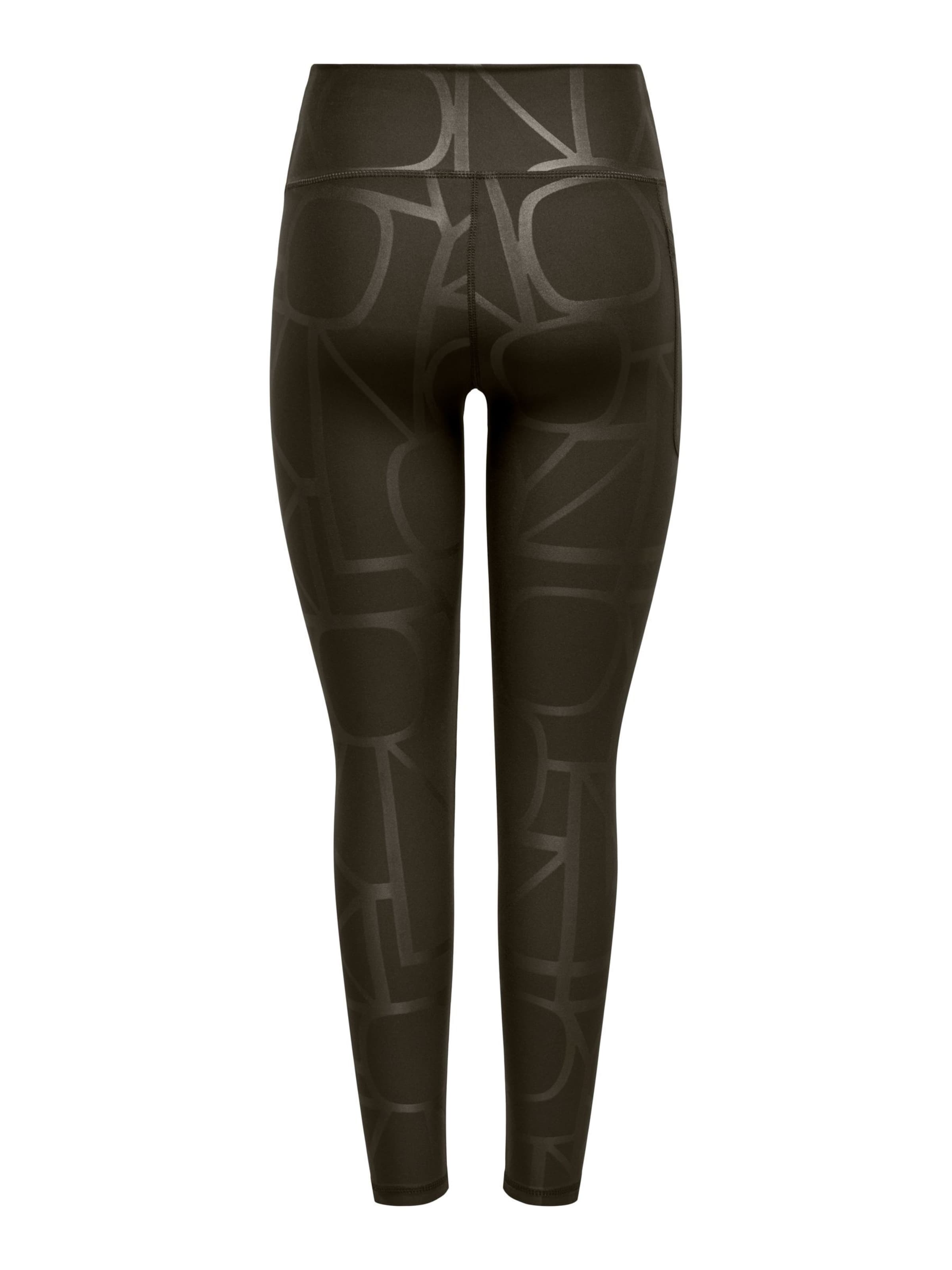 Skinny Pantaloni sportivi 'ONPFont' di ONLY PLAY in marrone