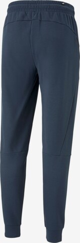 PUMA Tapered Sportbroek in Blauw