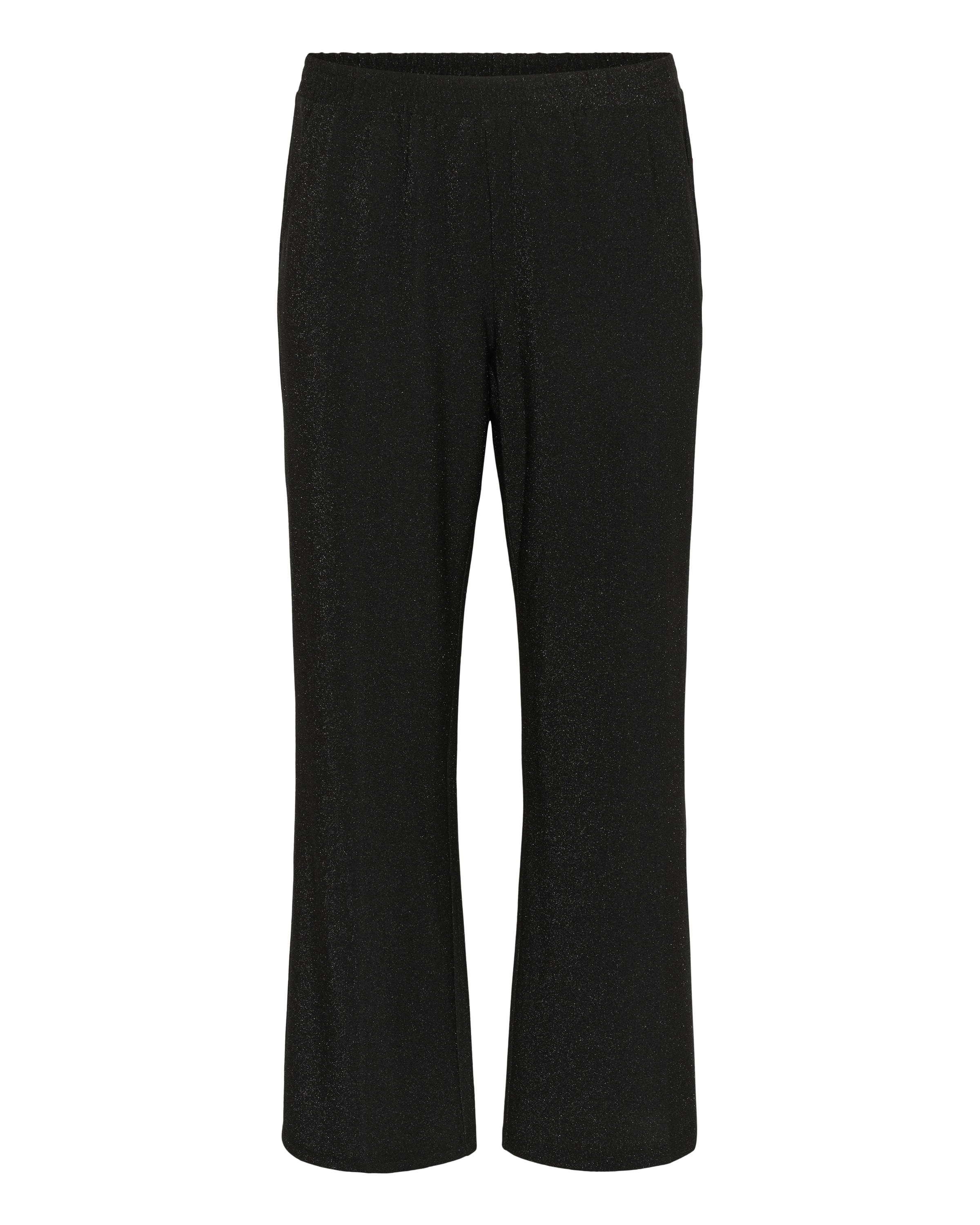 Loosefit Pantalon 'KCRiana' KAFFE CURVE en noir : devant
