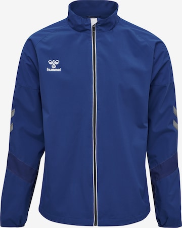 Hummel Trainingsjacke 'Lead' in Blau: predná strana