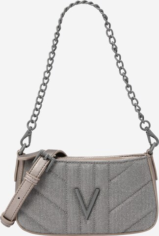 Borsa a spalla 'PORTOBELLO' di VALENTINO in grigio: frontale