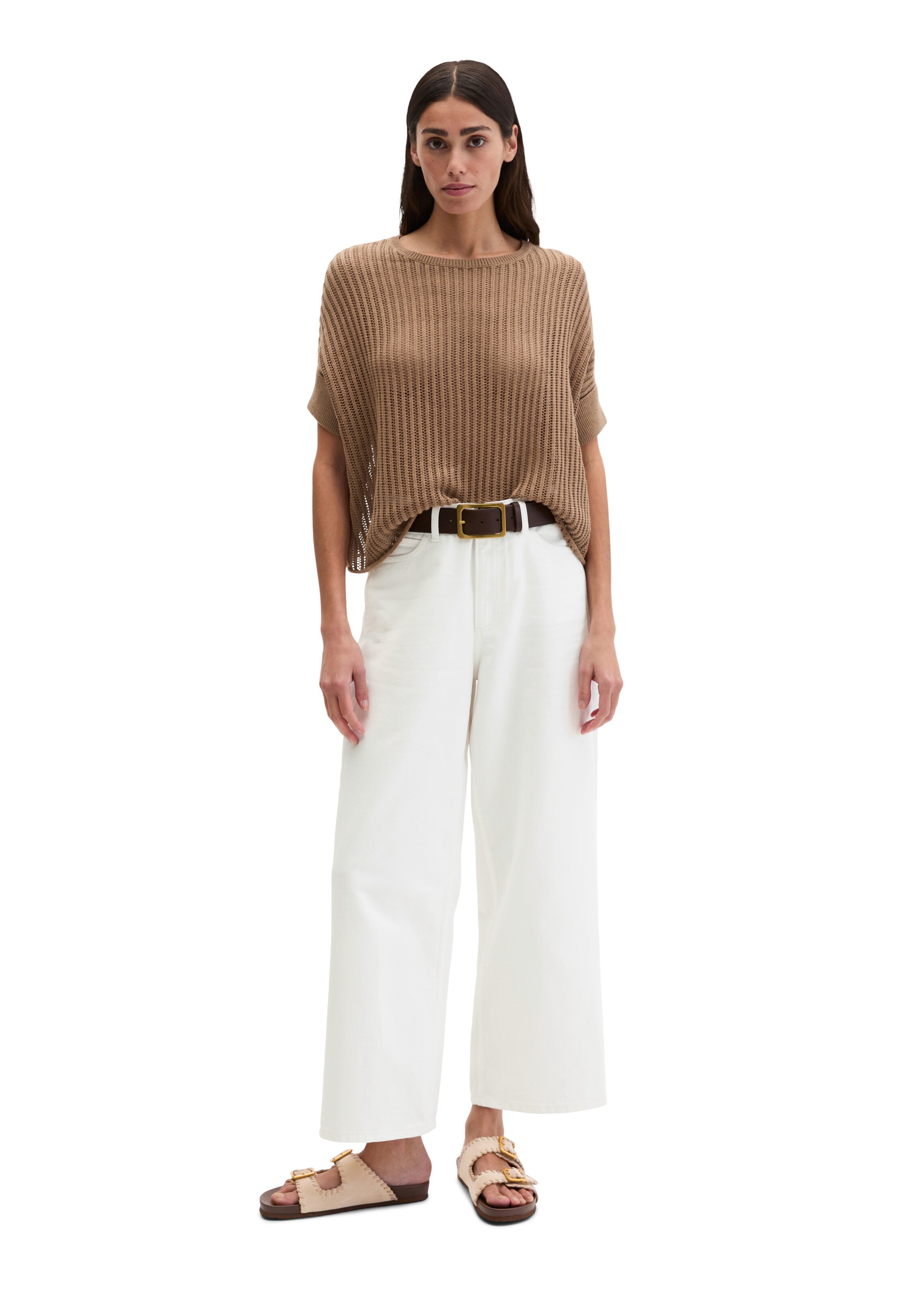 Pull-over Marc O'Polo en marron