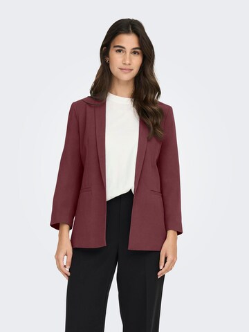 Blazer 'ONLSafron' ONLY en rouge : devant