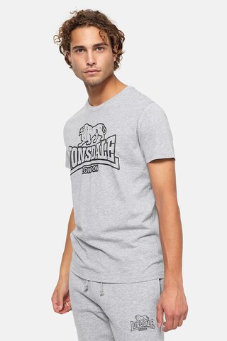 T-Shirt 'Allanfearn' LONSDALE en gris : devant