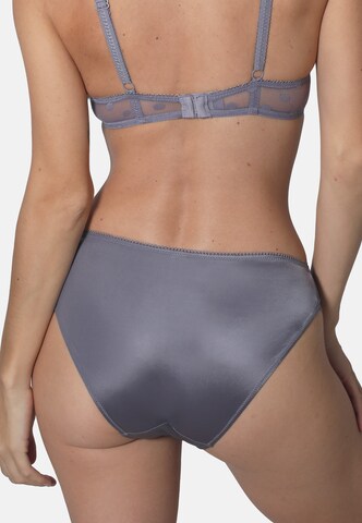 Slip 'DOTTED MESH' sassa en gris