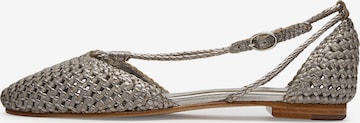 LOTTUSSE Sandals 'Delice' in Silver: front