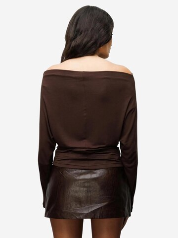 MixRay Shirt in Braun