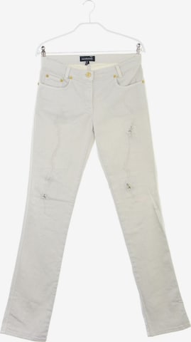 Rocco Barocco Jeans in 27-28 in White: front