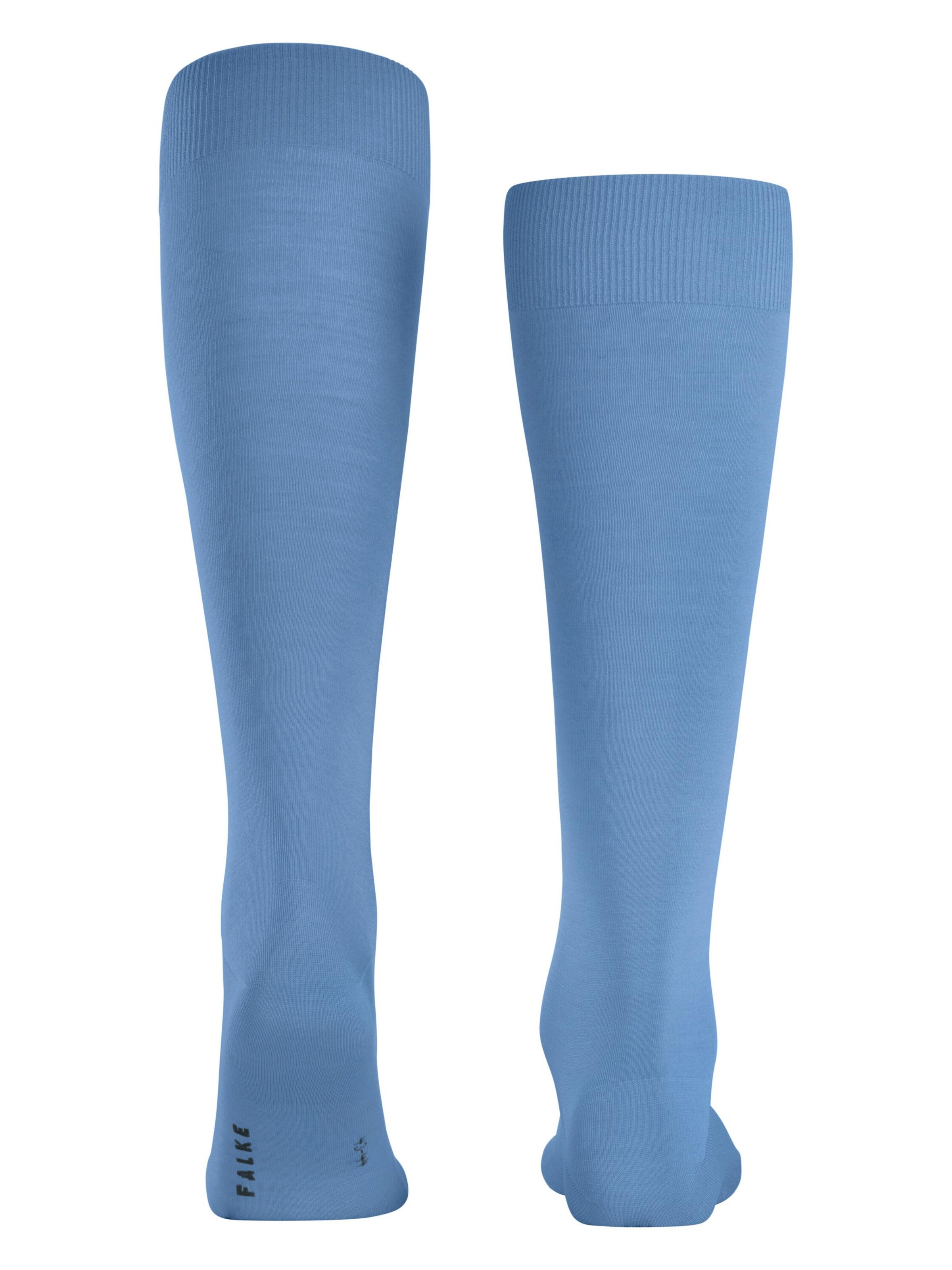 FALKE Knee High Socks 'ClimaWool' in Blue