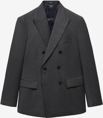 MANGO MAN Slim fit Suit Jacket 'Monaco' in Grey: front