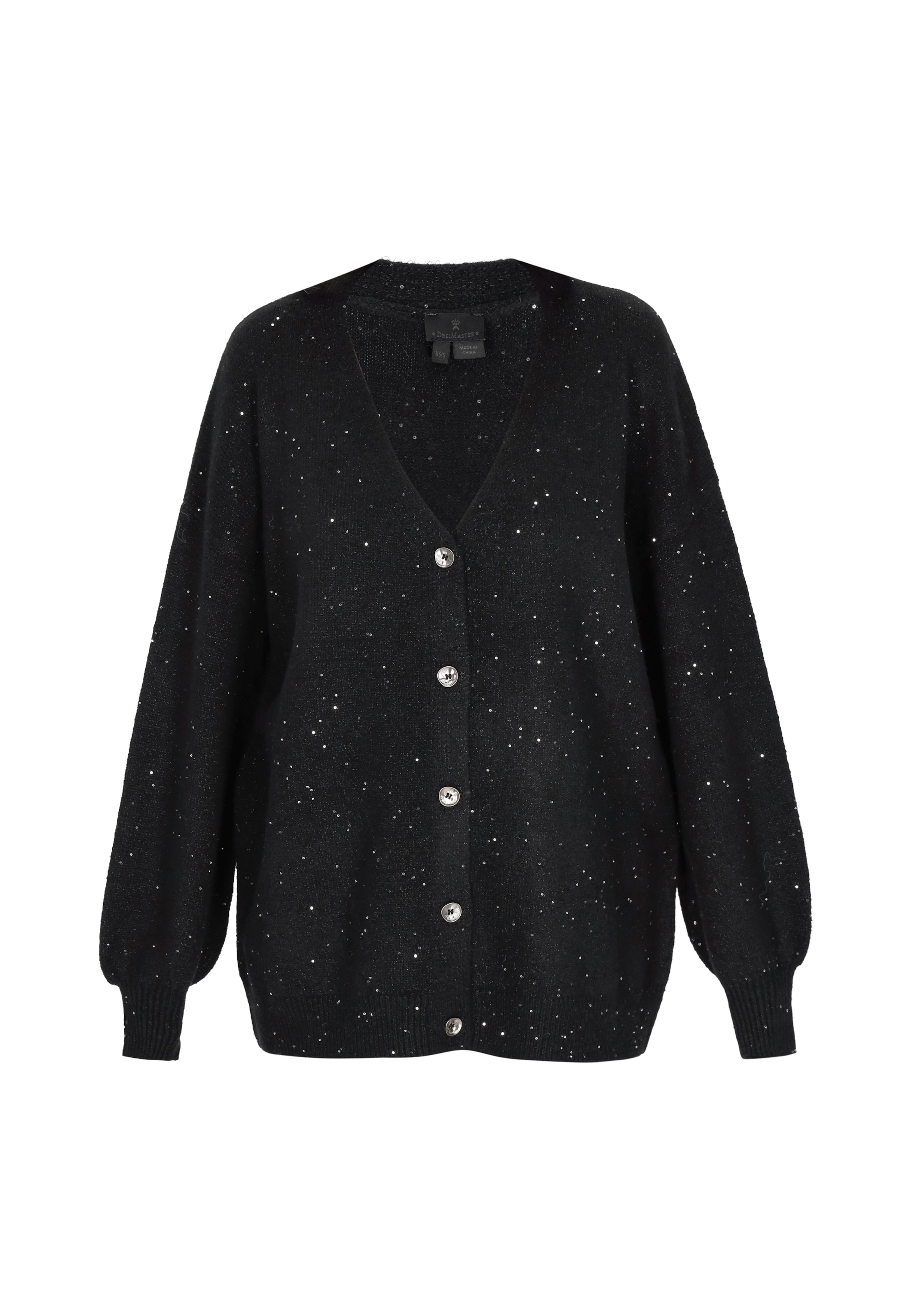DreiMaster Klassik - Cárdigan en negro: frente
