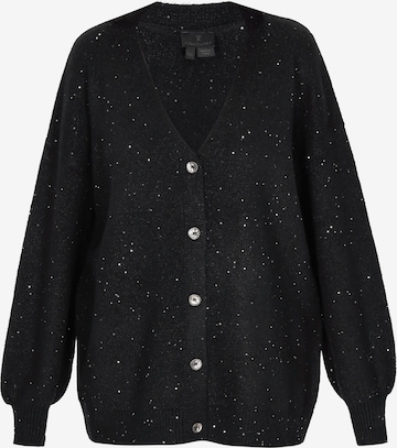 Cardigan DreiMaster Klassik en noir : devant