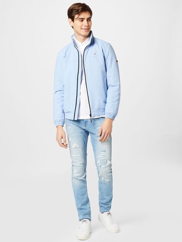 Tommy Jeans Between-Season Jacket 'Essential' in Blue