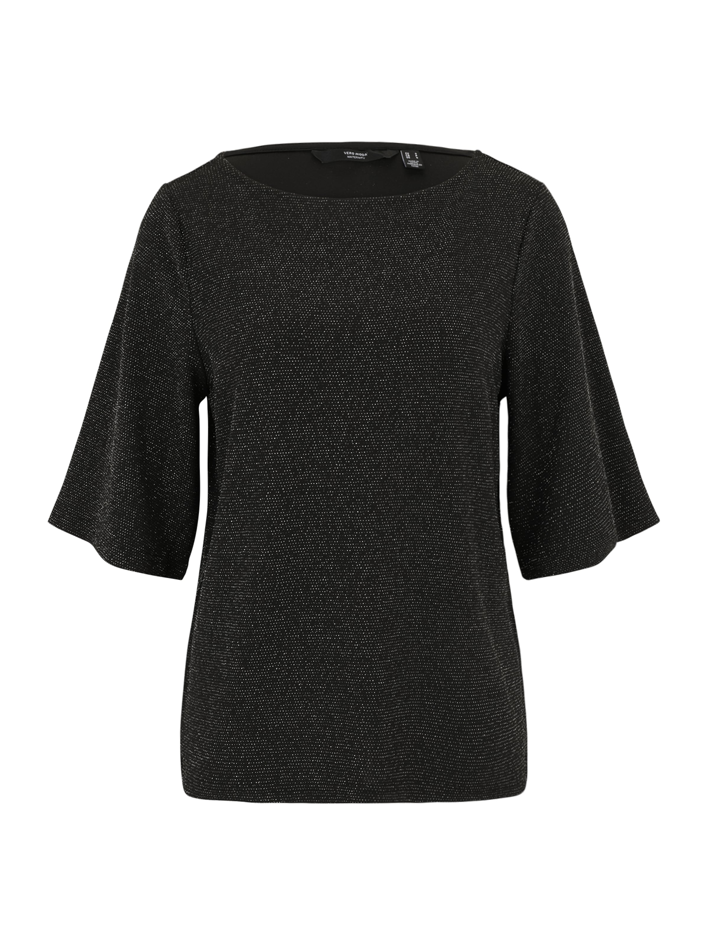 Vero Moda Maternity Póló 'VMMKANVA' - fekete: elől