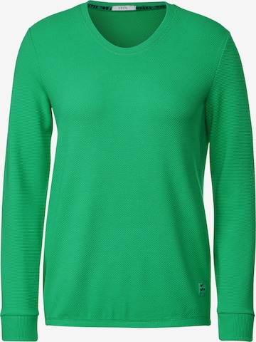 CECIL Shirt 'Ottoman' in Green: front