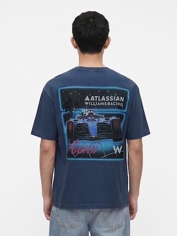 HOLLISTER Футболка 'F1 MIAMI WILLIAMS RACING' в Синий: спереди
