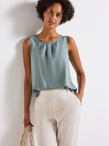 STREET ONE Blouse in Blue: front