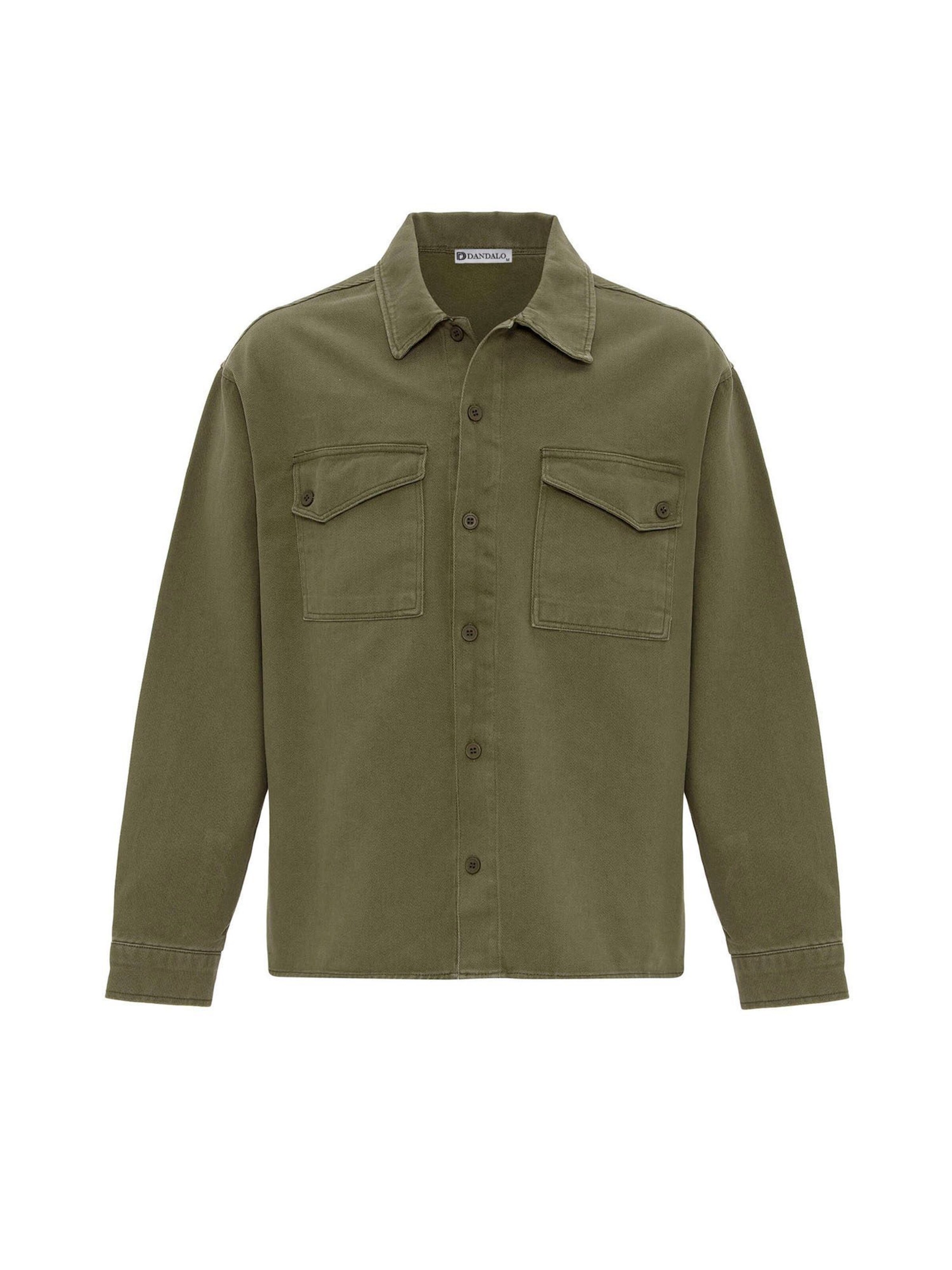 Chemise Dandalo en vert : devant