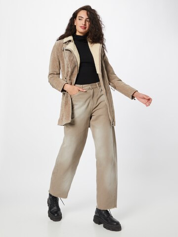 Manteau d’hiver 'Polar Day' FREAKY NATION en beige