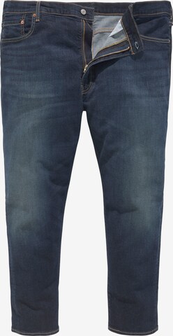 Levi's® Big & Tall Tapered Jeans '502 Taper B&T' i blå: framsida