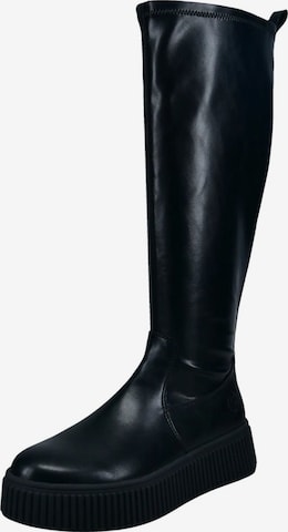 bugatti Overknees in Black: front