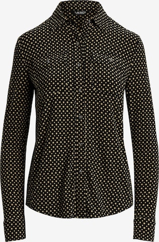 Chemisier 'CLASSIC' Lauren Ralph Lauren en noir : devant