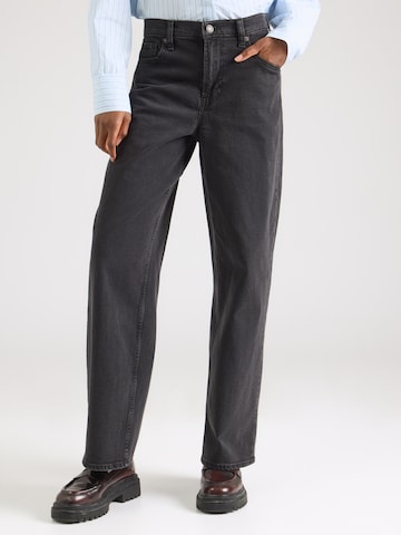 Regular Jeans de la GAP pe negru: față