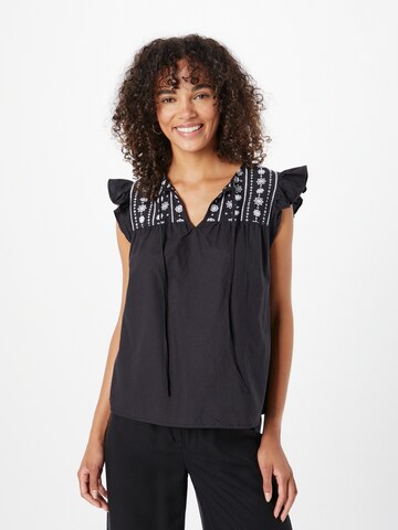 Dorothy Perkins Pluus, värv must: eest vaates