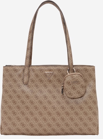 GUESS Shopper 'POWER PLAY' in Beige: voorkant