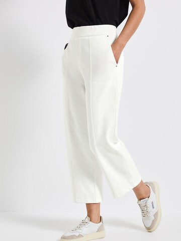 Regular Pantalon chino STREET ONE en blanc : devant