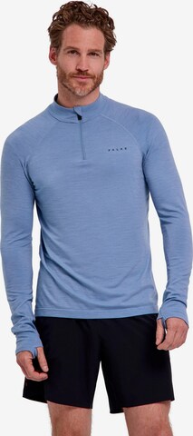 FALKE Funktionsshirt in Blau: Vorderseite