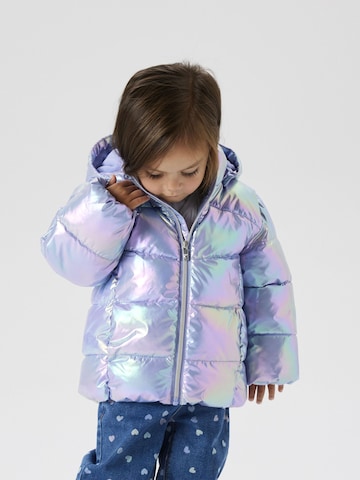 Veste d’hiver 'NMFMOLINA' NAME IT en violet : devant