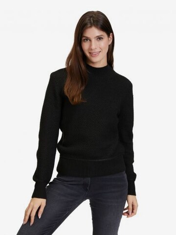 Pull-over Betty & Co en noir : devant