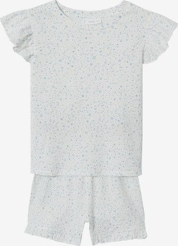 MANGO KIDS Pajamas 'Ona' in White: front