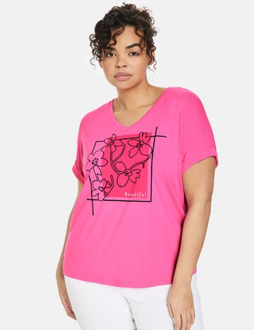 SAMOON T-Shirt in Pink: predná strana