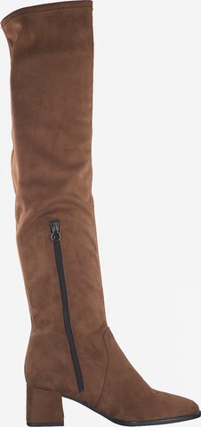 TAMARIS Over the Knee Boots in Brown