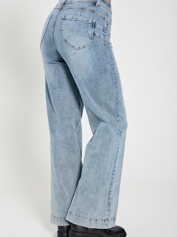 Freequent Regular Jeans 'FQLOPEZ- jeans Light denim L32' in Blauw