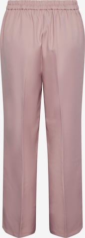 PIECES Loose fit Pleated Pants 'NEVA' in Pink