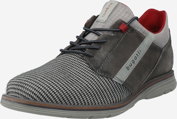 bugatti Fűzős cipő 'Sandhan' - szürke: elől