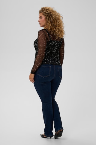 KAFFE CURVE Shirt 'KCTina' in Schwarz